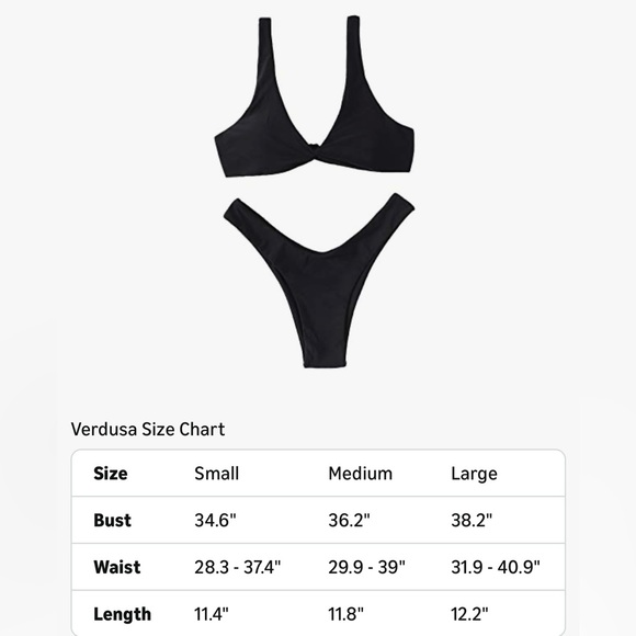 Hot Pink Bikini Set Women’s Size Small Knot Front Top High Cut Thong Bottom sexy - Picture 3 of 3